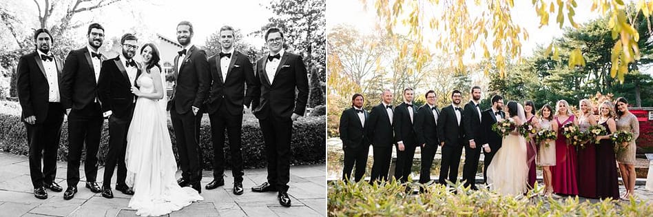 wedding at Brooklyn Botanic Garden