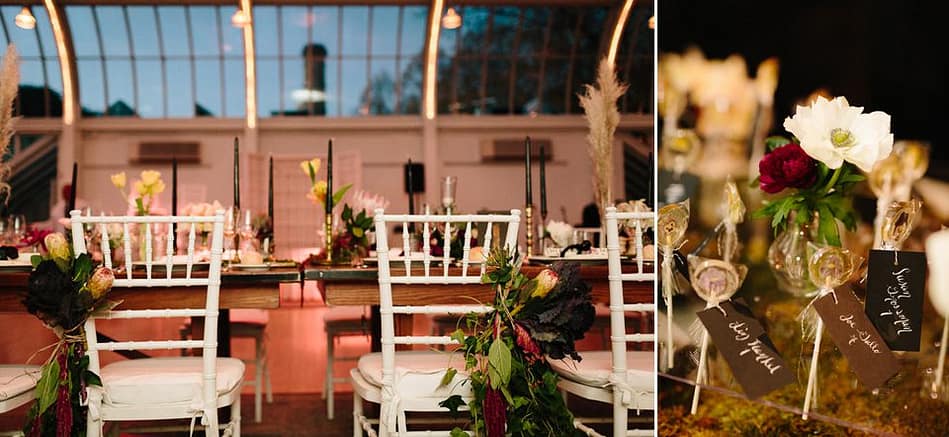 November wedding at Brooklyn Botanic Garden