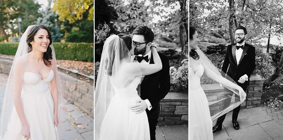 wedding at Brooklyn Botanic Garden