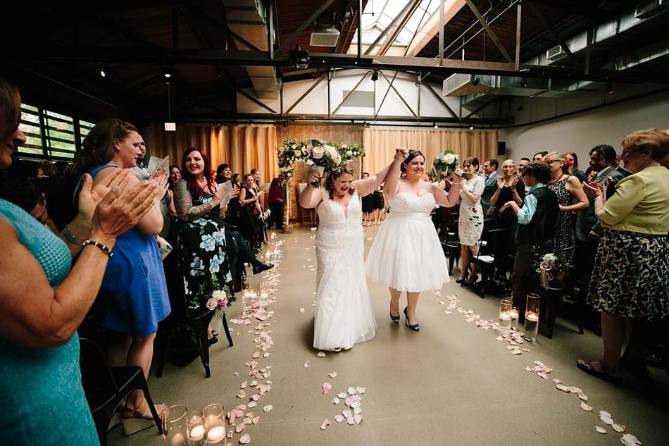 Lesbian wedding in Chicago