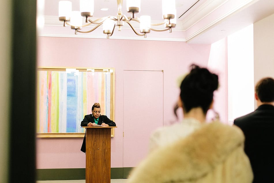 West Chapel of NYC City Hall wedding