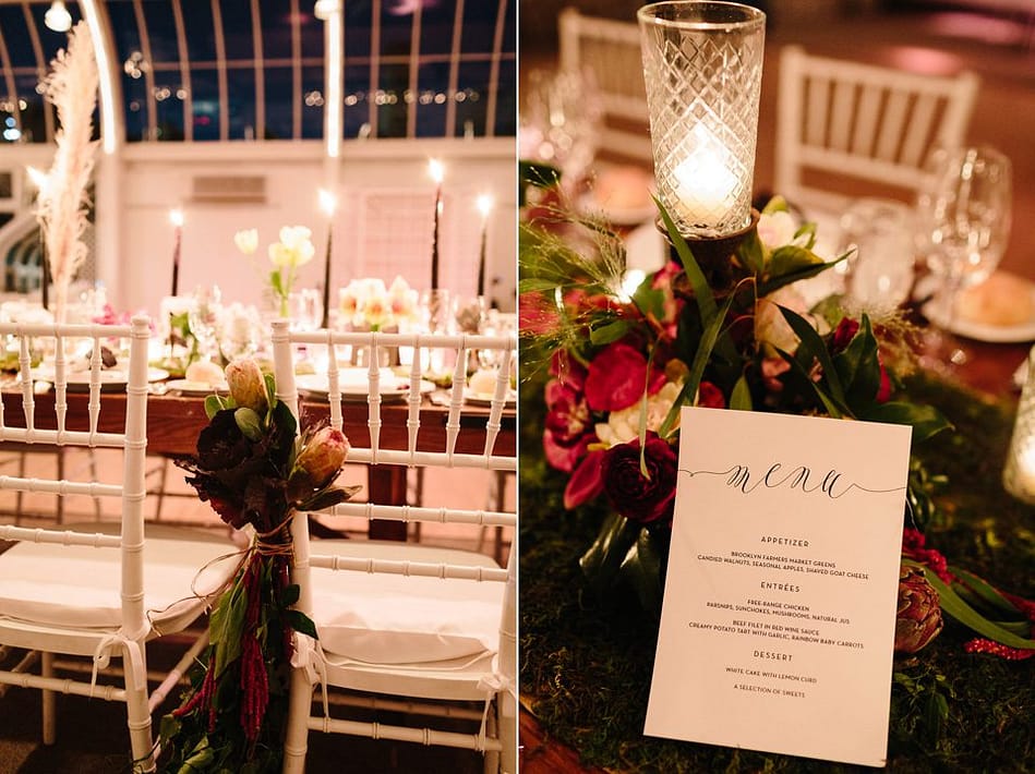 November wedding at Brooklyn Botanic Garden